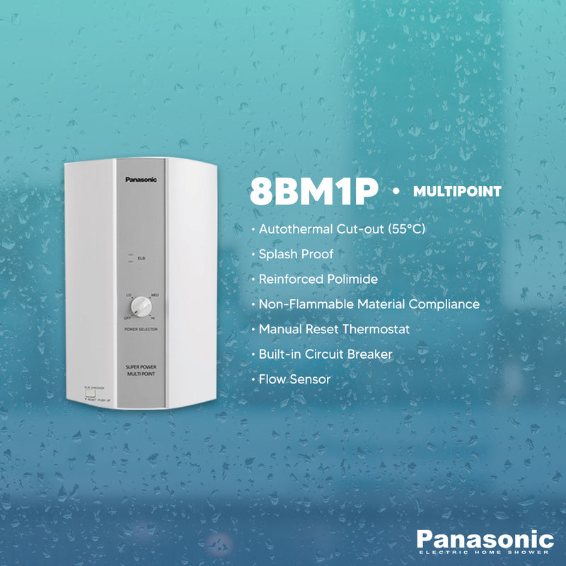 Panasonic Water Heater DH-8BM1P Multi-Point