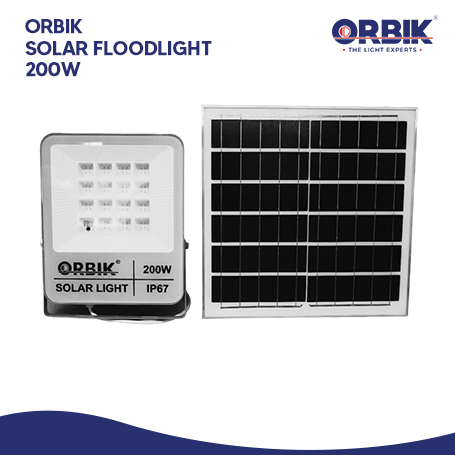 ORBIK SOLAR LED FLOOD LIGHT OB-BO1-200W