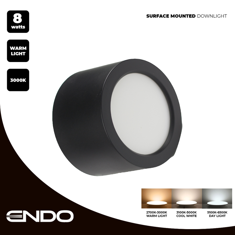 ENDO DL52-8W-100-BLK