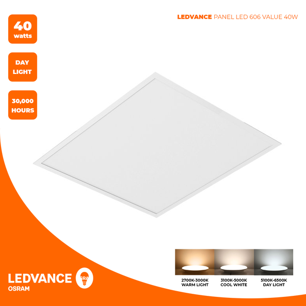 LEDVANCE Panel LED 606 Value 40W