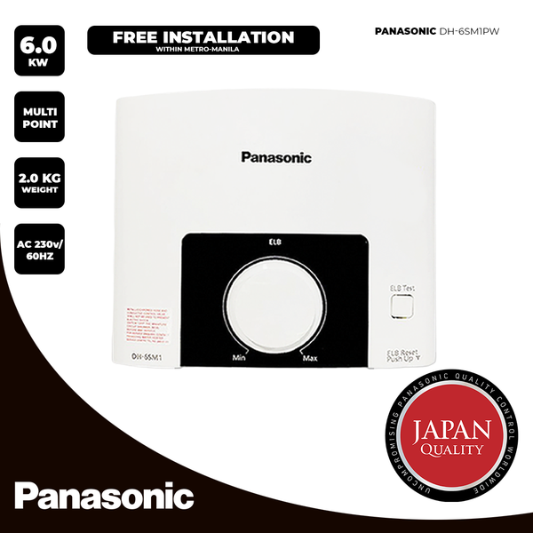 Panasonic Water Heater DH-6SM1P Multi-Point
