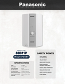 Panasonic Water Heater DH-8BM1P Multi-Point
