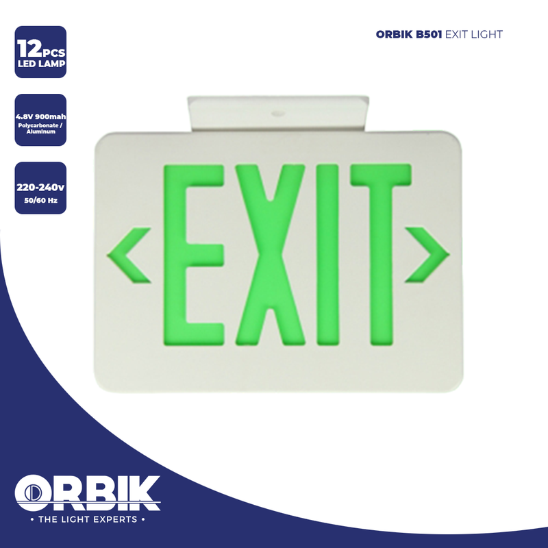 ORBIK B501 Exit Light