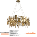 DOTTIE Pendant Lamp Plating matt gold