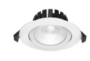 Adjustable Downlight  8w 695-815lm 3000k 60deg. IP65  w/ non-dimmable driver - white