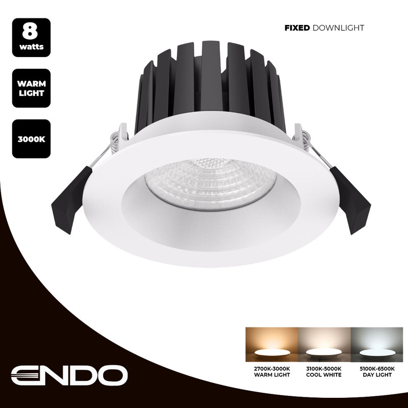 ENDO DL103A-2.5 8W-WHT