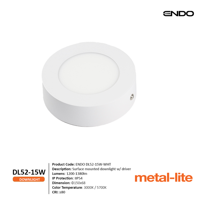 ENDO DL52-8W-WHT