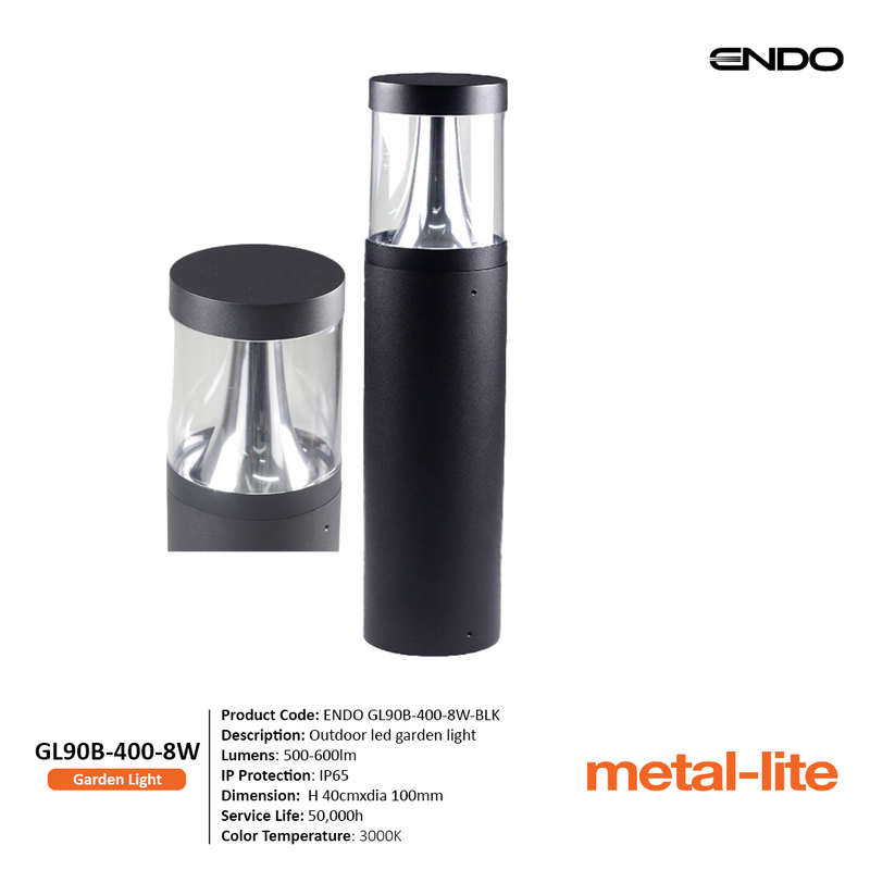 ENDO GL90B-400-8W-BLK