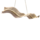 HEIDI-D Pendant Lamp, Titanium gold+Clear