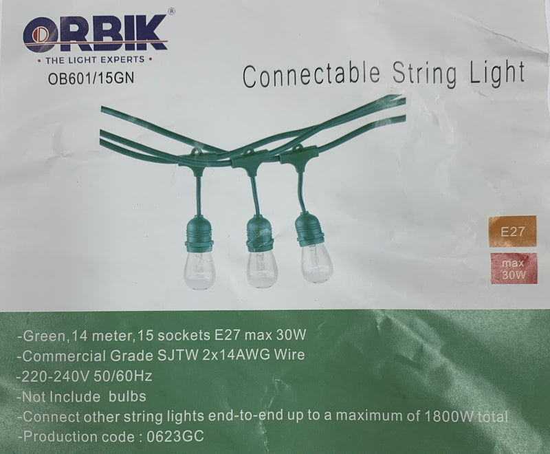 ORBIK Connectable String Light OB601/15