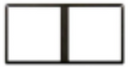 T&J Orbik Infinit Series 2 gang plate CHARCOAL BLACK