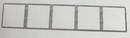 T&J Orbik Infinit Series 4 Gang connected frame in white color