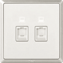 T&J Orbik Infinit Series 1 gang RJ45