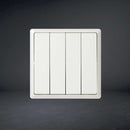 T&J Orbik Infinit Series 1 gang 1 way switch