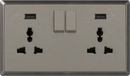 T&J Orbik Infinit Series Universal Socket Outlet