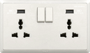 T&J Orbik Infinit Series Universal Socket Outlet
