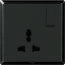 T&J Orbik Infinit Series Universal Socket Outlet