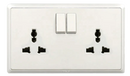 T&J Orbik Infinit Series Universal Socket Outlet