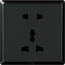 T&J Orbik Infinit Series Universal Socket Outlet