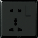 T&J Orbik Infinit Series Universal Socket Outlet