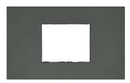 T&J Orbik 1 gang plate matt grey