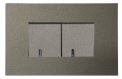T&J Orbik Flat Series 16AX 1 Way switch Champagne grey