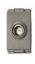 T&J Orbik 2-Pin + Earth Universal Socket Champagne Grey