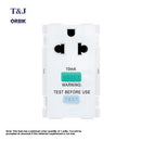 T&J Orbik Socket with RCD Protection