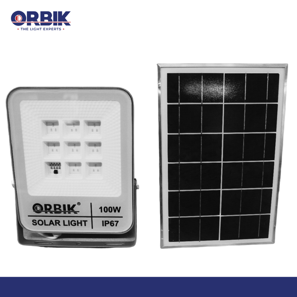 ORBIK SOLAR LED FLOOD LIGHT OB FL BO1 100W