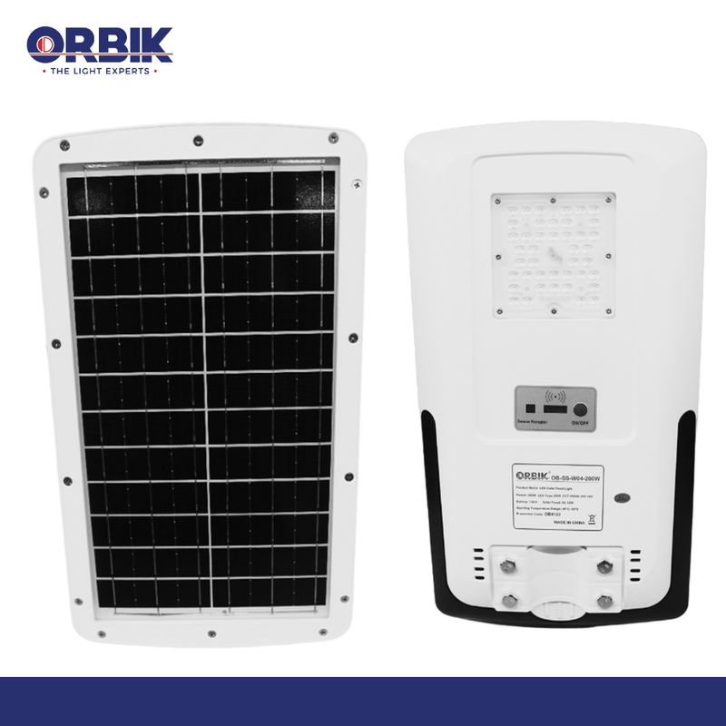 ORBIK SOLAR LED STREET LIGHT OB-SSL01-200W