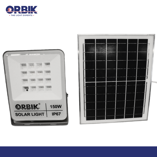 ORBIK SOLAR LED FLOOD LIGHT OB-FL-BO1-150W