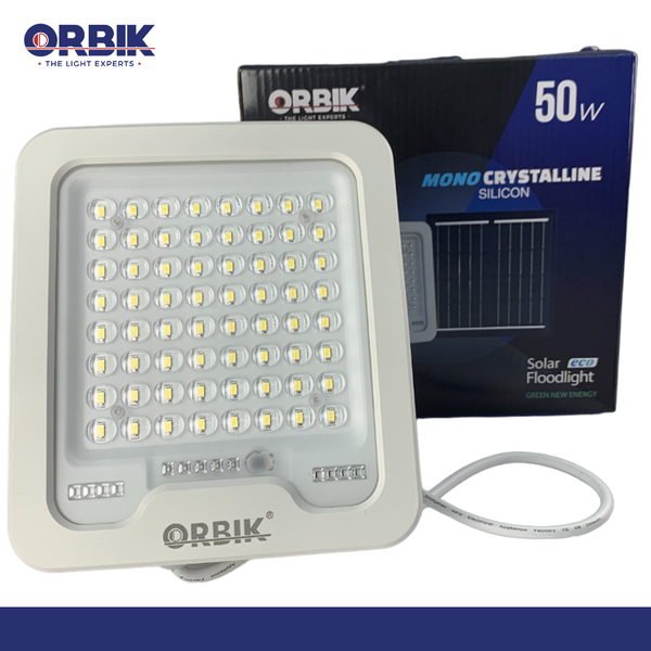ORBIK SOLAR LED FLOODLIGHT OB-SFL03-50W