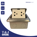 T&J ORBIK TO151-FS-DO Floor Mounted Outlet Square