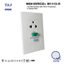 T&J Orbik Socket with RCD Protection