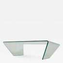Ivor Smoke Melted Glass Coffee Table