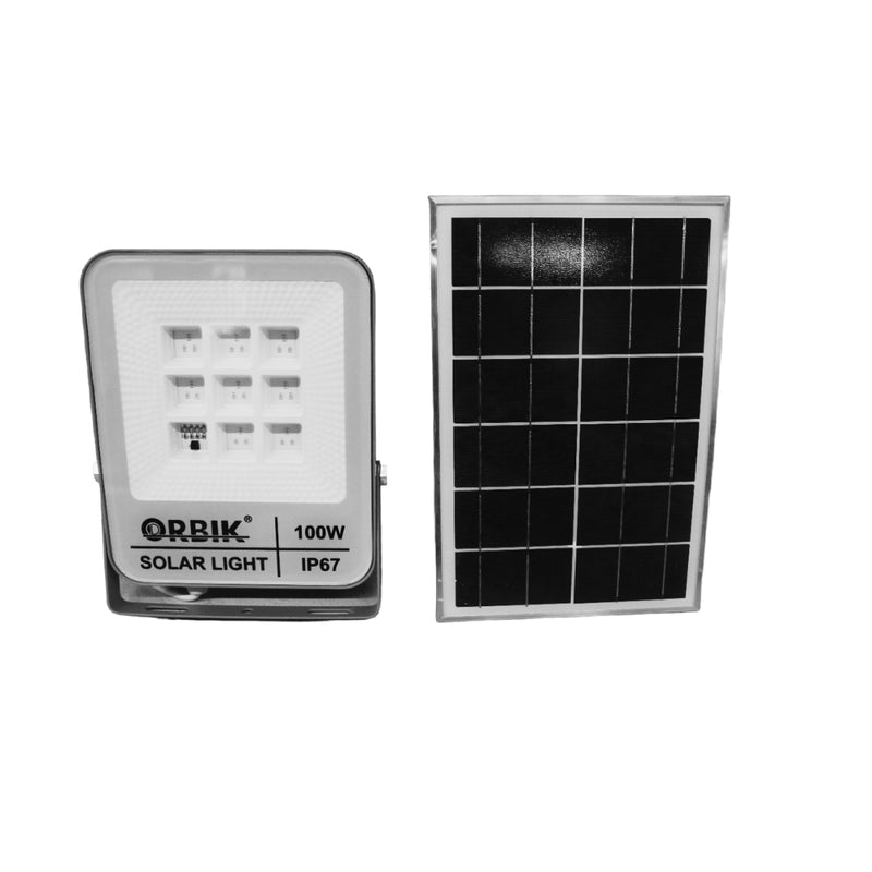 ORBIK SOLAR LED FLOOD LIGHT OB-BO1-100W