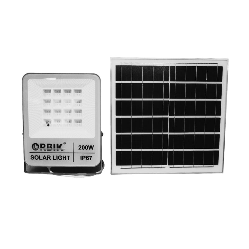 ORBIK SOLAR LED FLOOD LIGHT OB-BO1-200W
