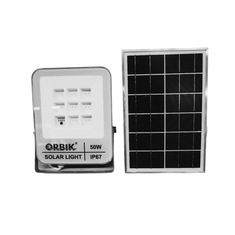ORBIK SOLAR LED FLOOD LIGHT OB-FL-BO1-50W