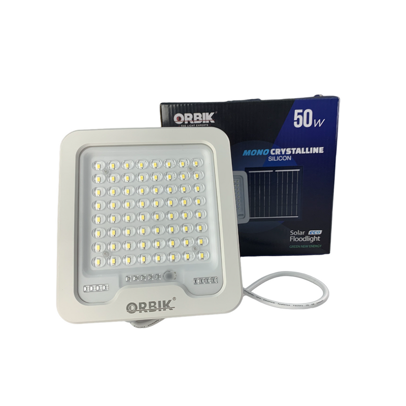 ORBIK SOLAR LED FLOODLIGHT OB-SFL03-50W