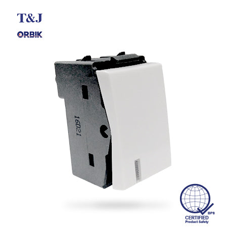 T&J ORBIK W2711L - 1-Way Switch with LED Indicator