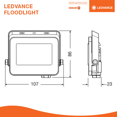 LEDVANCE LED Eco Floodlight 10W