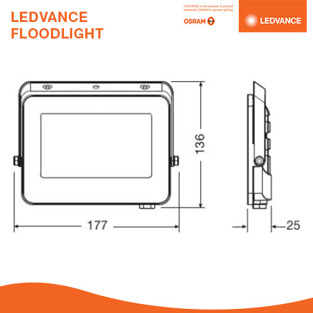 LEDVANCE LED Eco Floodlight 30W
