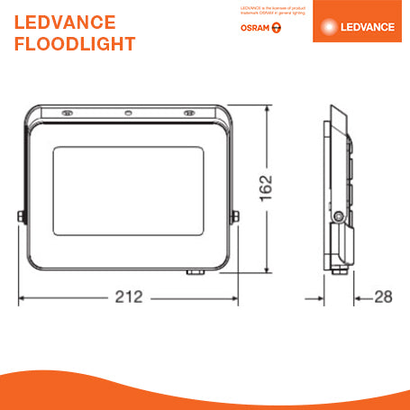 LEDVANCE LED Eco Floodlight 50W