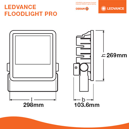 LEDVANCE LED Floodlight PRO 150W