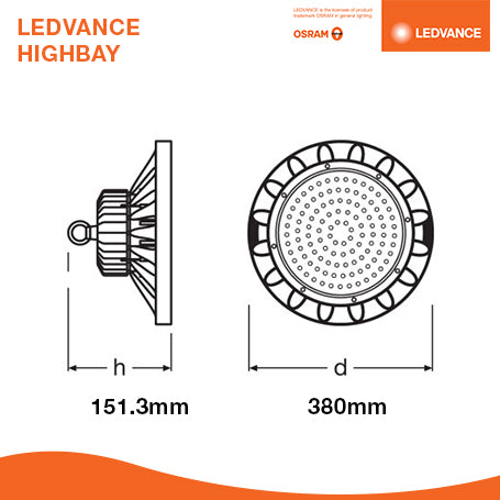 LEDVANCE LED High Bay Pro 100W