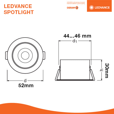 LEDVANCE Spotlight Pro 2W