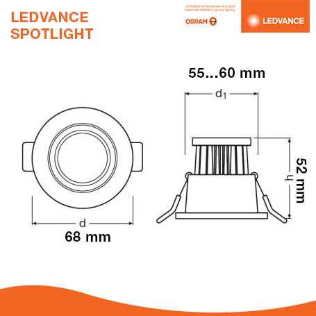 LEDVANCE Spotlight Pro 5W