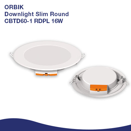 ORBIK Eco Slim Downlight CBTD 16W (Round)