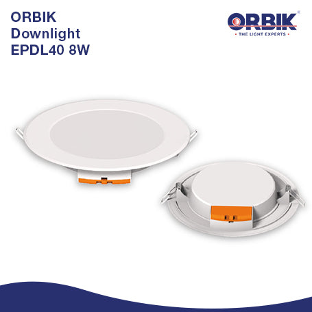 ORBIK Eco Slim Downlight EPDL 8W (Round)