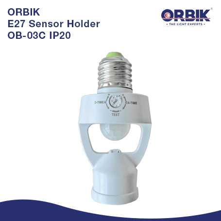 ORBIK OB-03C IP20 E27 Sensor Holder